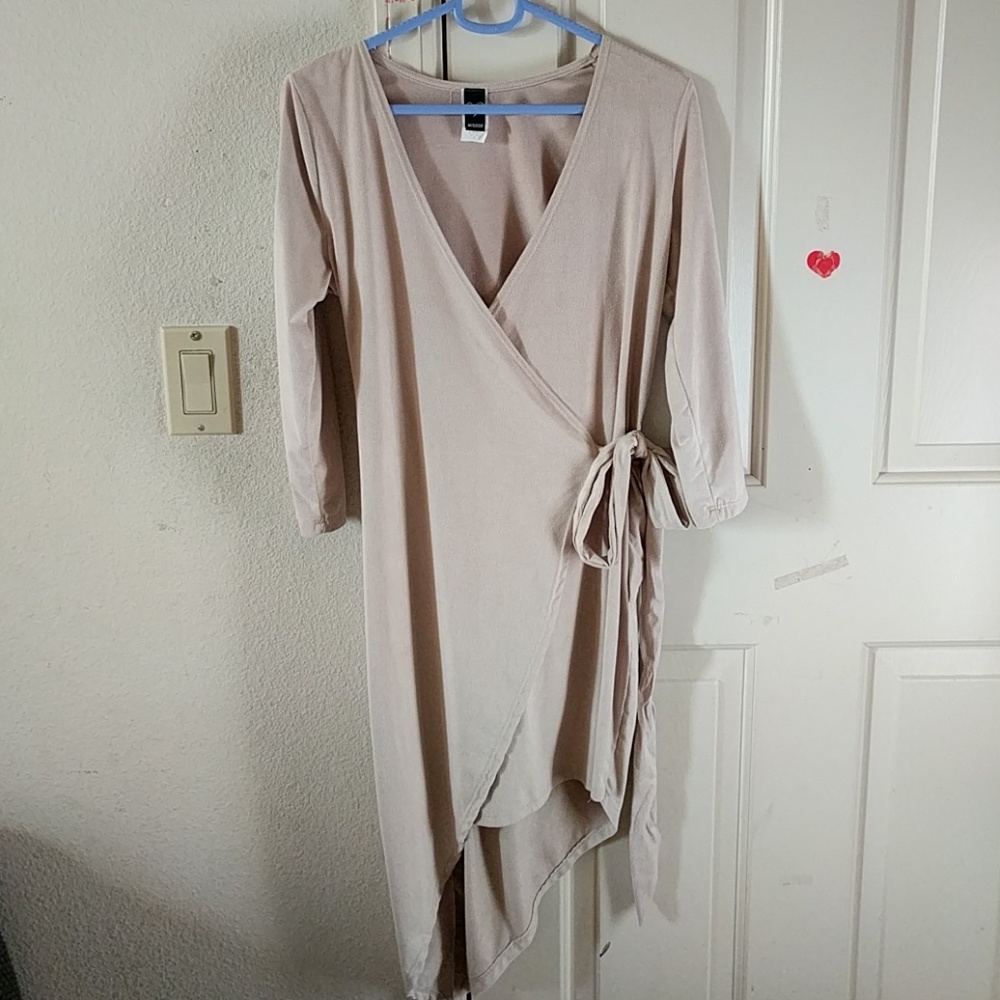 Suede wrap dress from Windsor