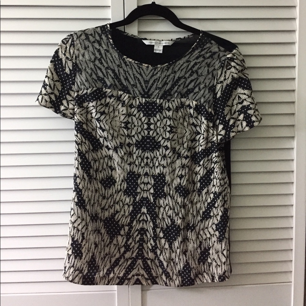 Diane Von Furstenburg top