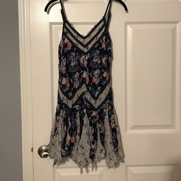 Free People Dresses & Skirts - Free People Floral Patchwork Dress
