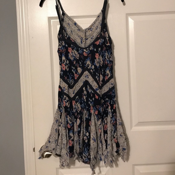 Free People Floral Patchwork Dress - Picture 2 of 3