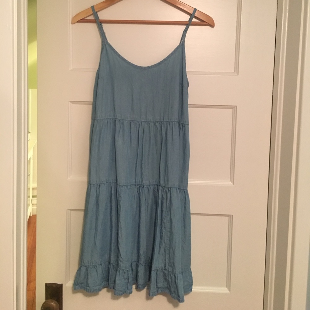 Denim looking dress