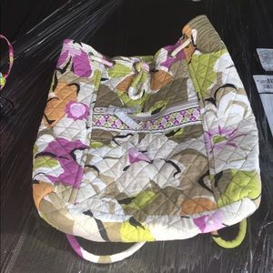 Vera bradley sling backpack