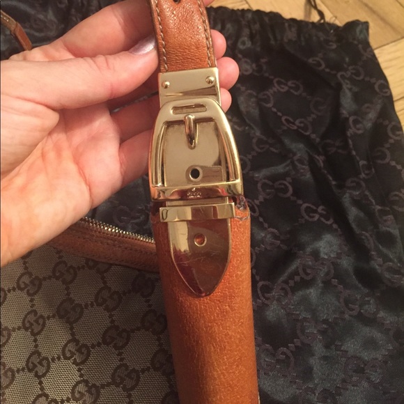 Gucci Hobo crescent bag in traditional print - Picture 2 of 8