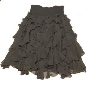Ruffled skirt