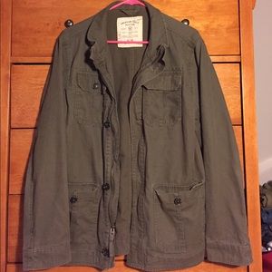 Olive Green Military/Utility Jacket