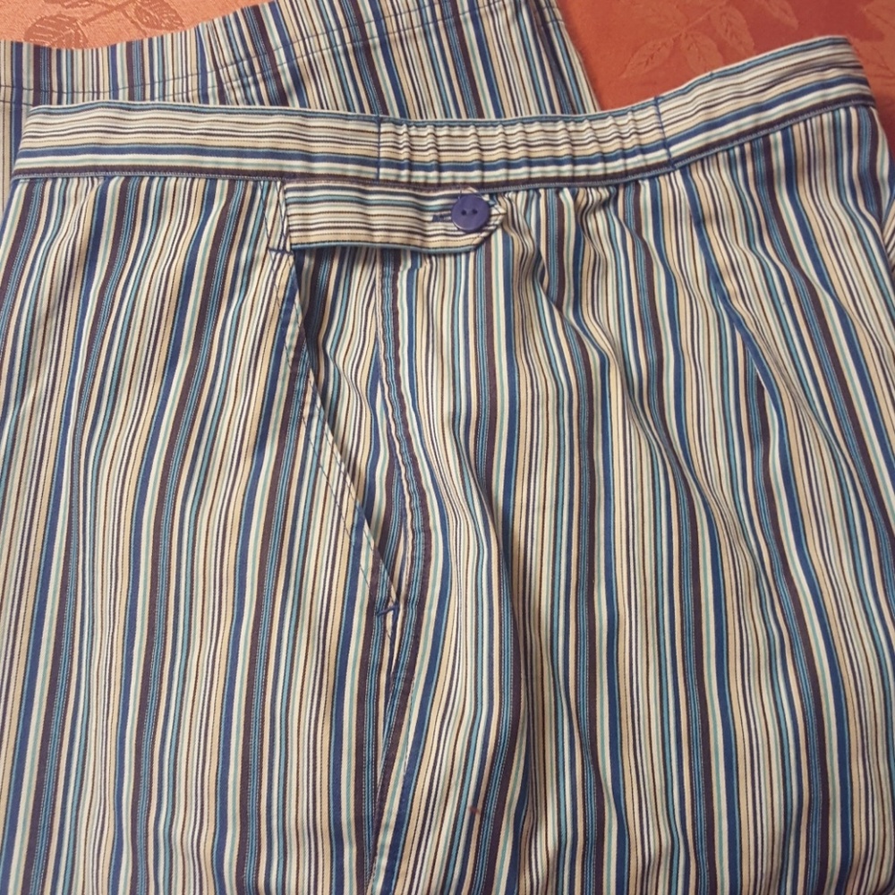 NAPA VALLEY STRIPED CAPRIS💙 - Picture 5 of 8