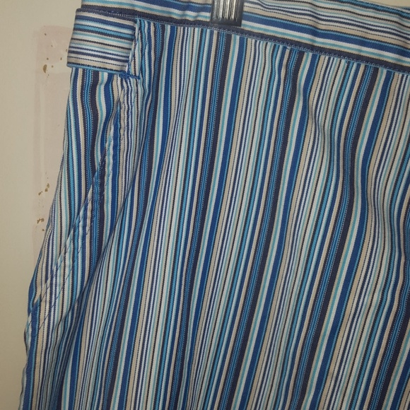 NAPA VALLEY STRIPED CAPRIS💙 - Picture 2 of 8