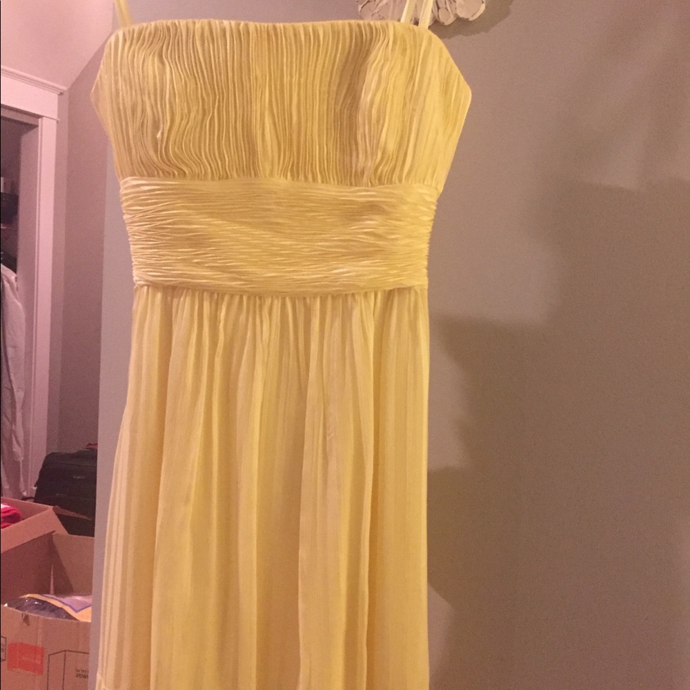 Bcbg yellow dress - size 2