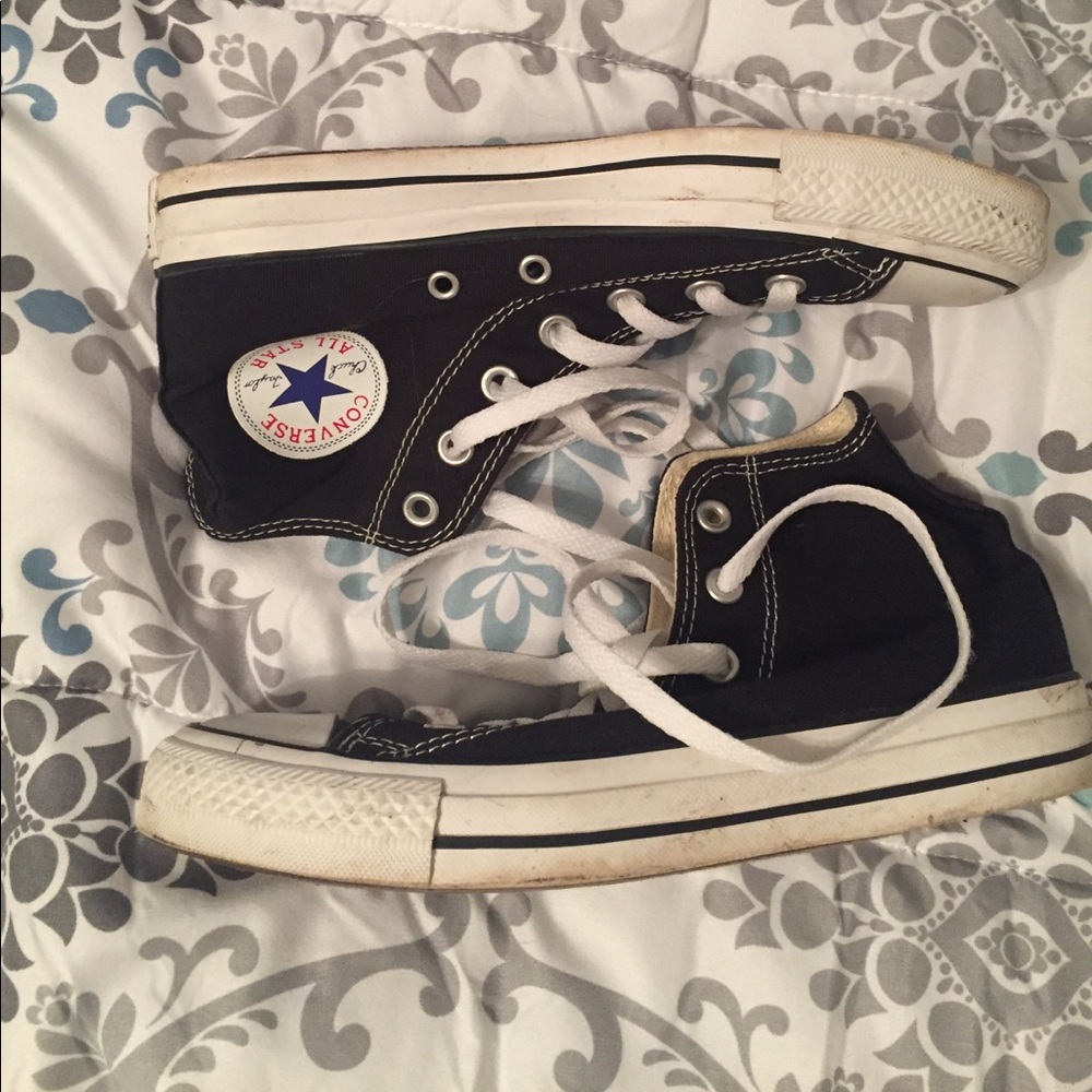 High Top Black Converse