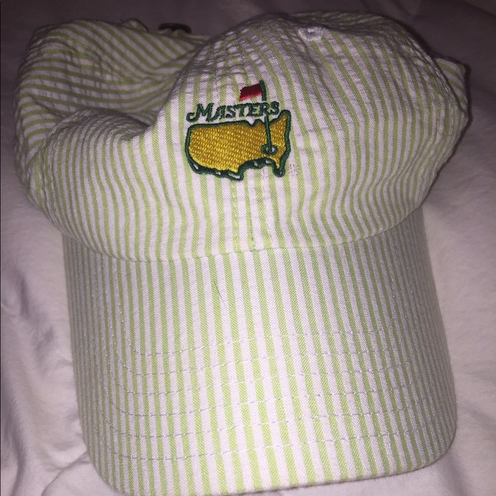 Authentic Masters seer sucker hat
