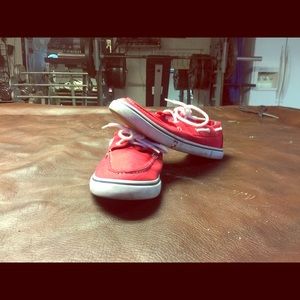 Nautica red sneakers size 9