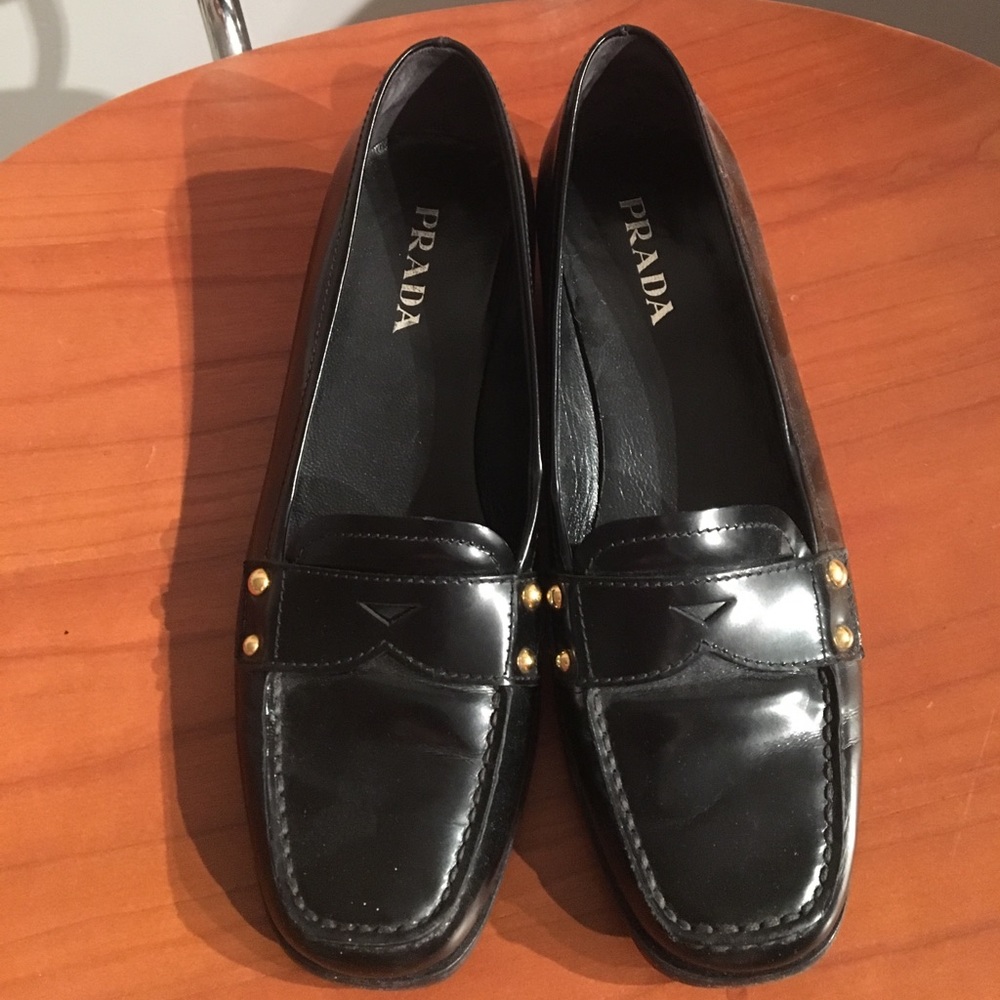 PRADA VINTAGE LOAFERS