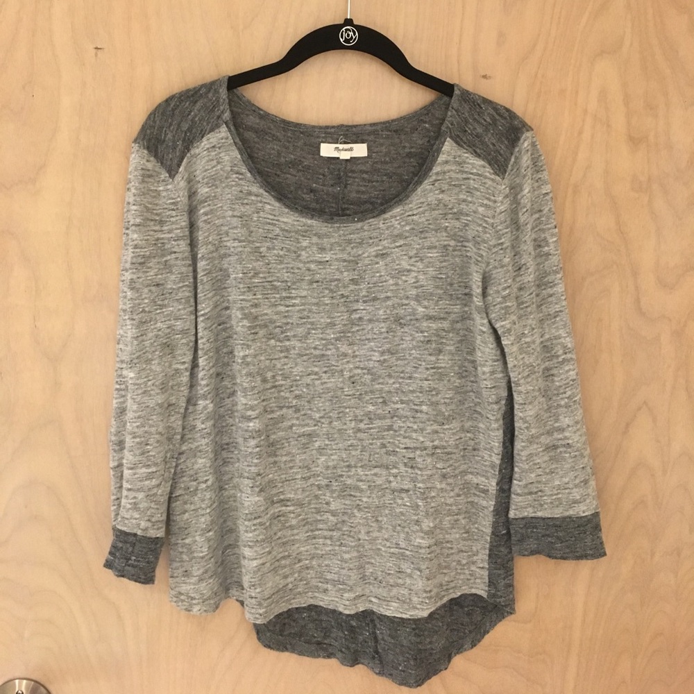 Madewell 3/4 length t shirt