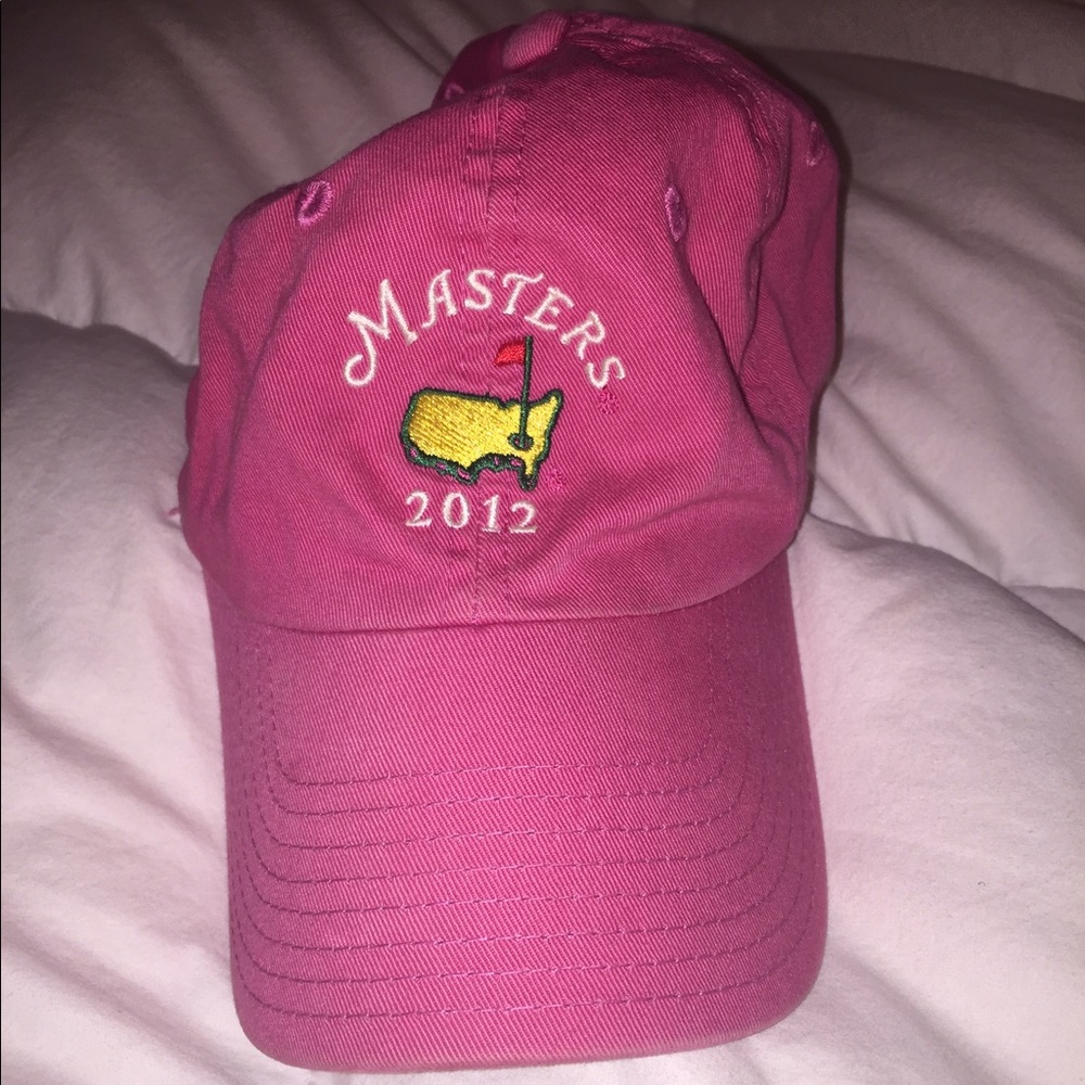 Authentic Masters pink 2012 hat