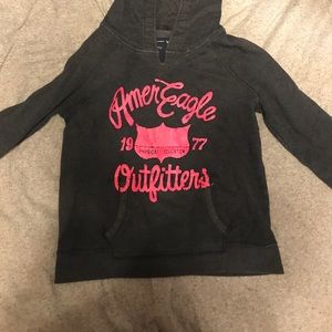 Navy Blue American Eagle Sweatshirt