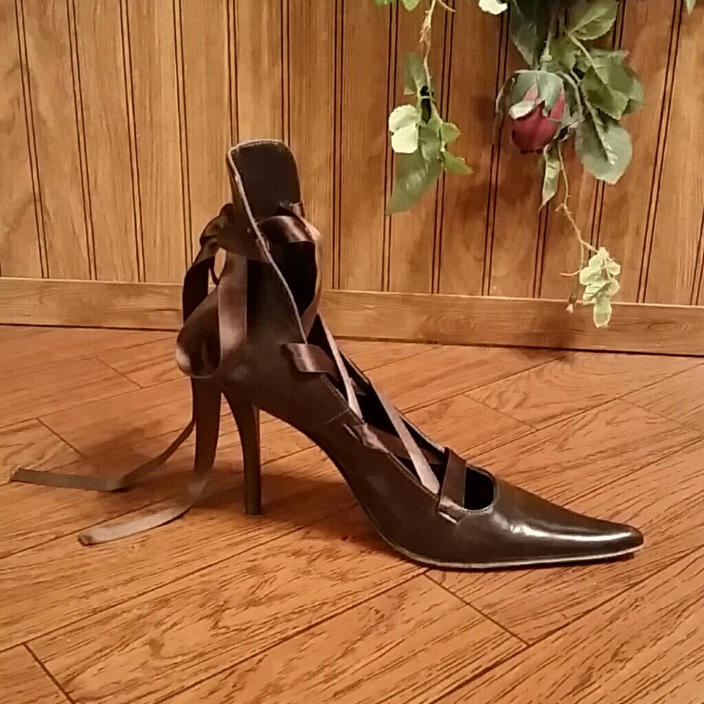 Brown Exquisite Aldo Strappy Shoes