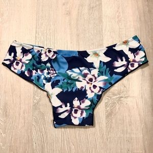 New Navy Floral Bikini Bottoms