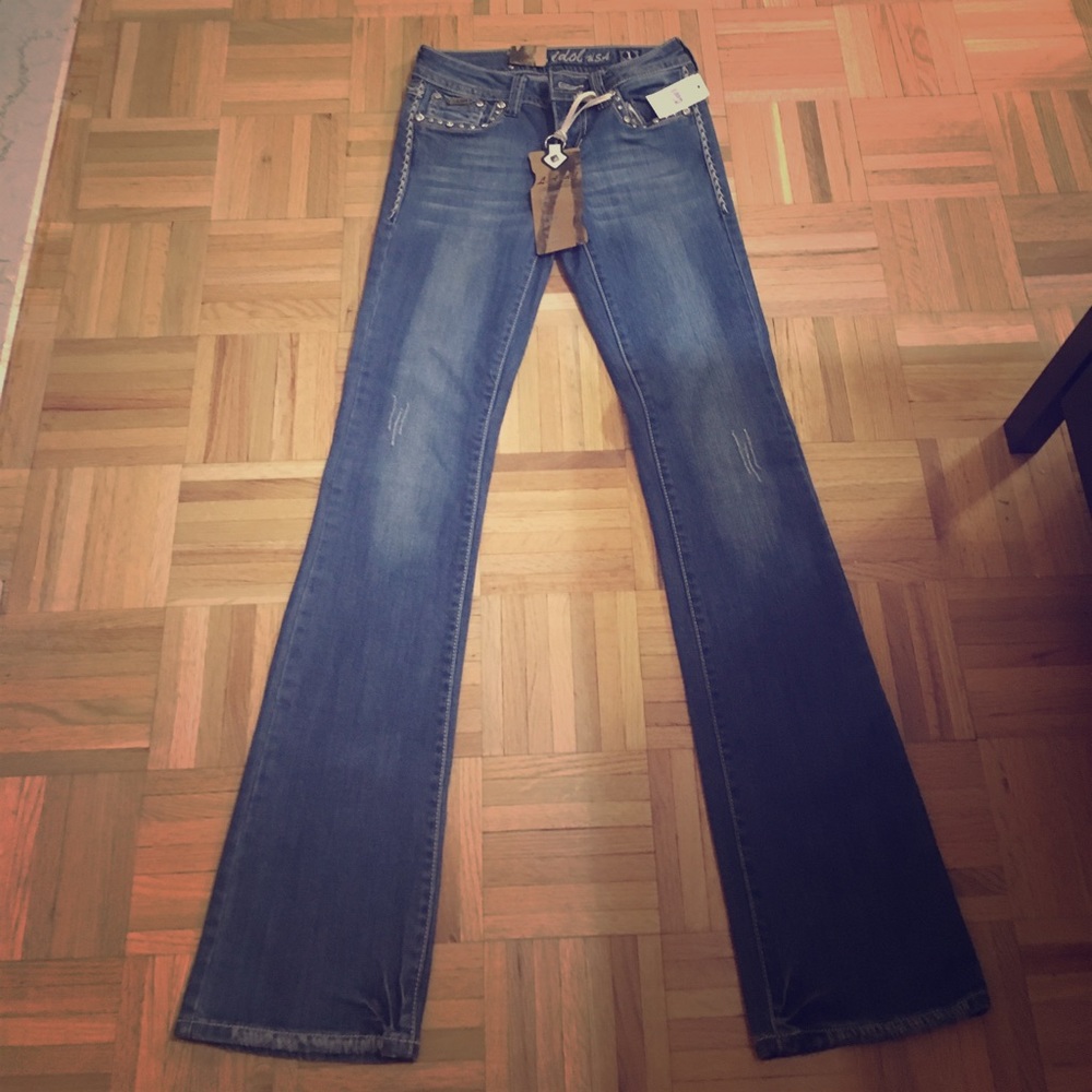 ❗️WEEKEND SALE ❗️Flare L.A. Idol Rhinestone Jeans