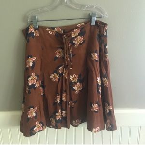 Free People floral skirt