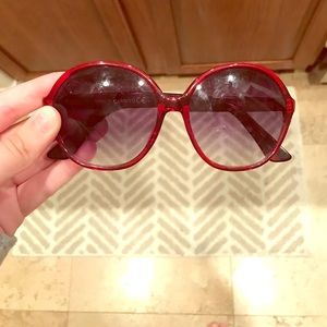 Red Vince Camuto Sunglasses