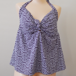 NWOT Mossimo Tankini Top Plus Size 1X Purple