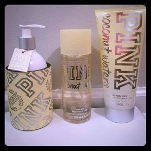 Victoria Secret pink coconut waters