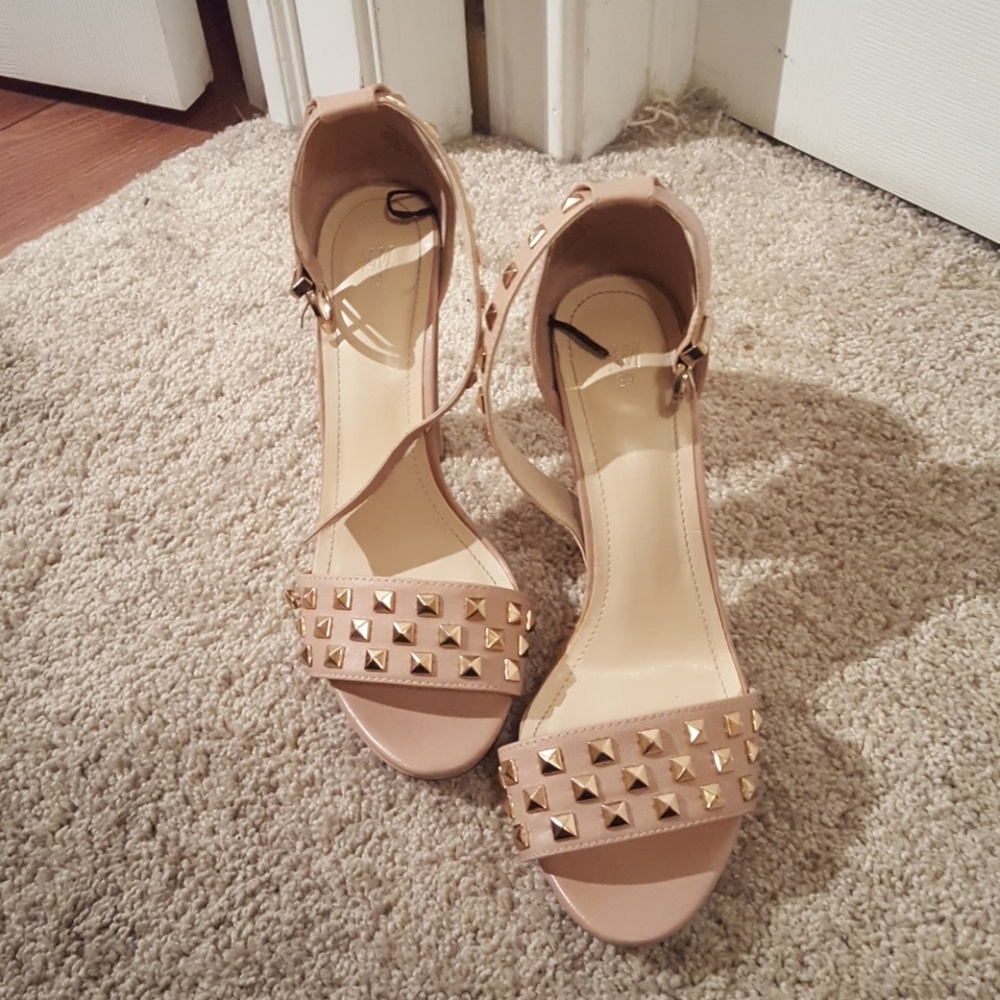 H&M studded pink heels