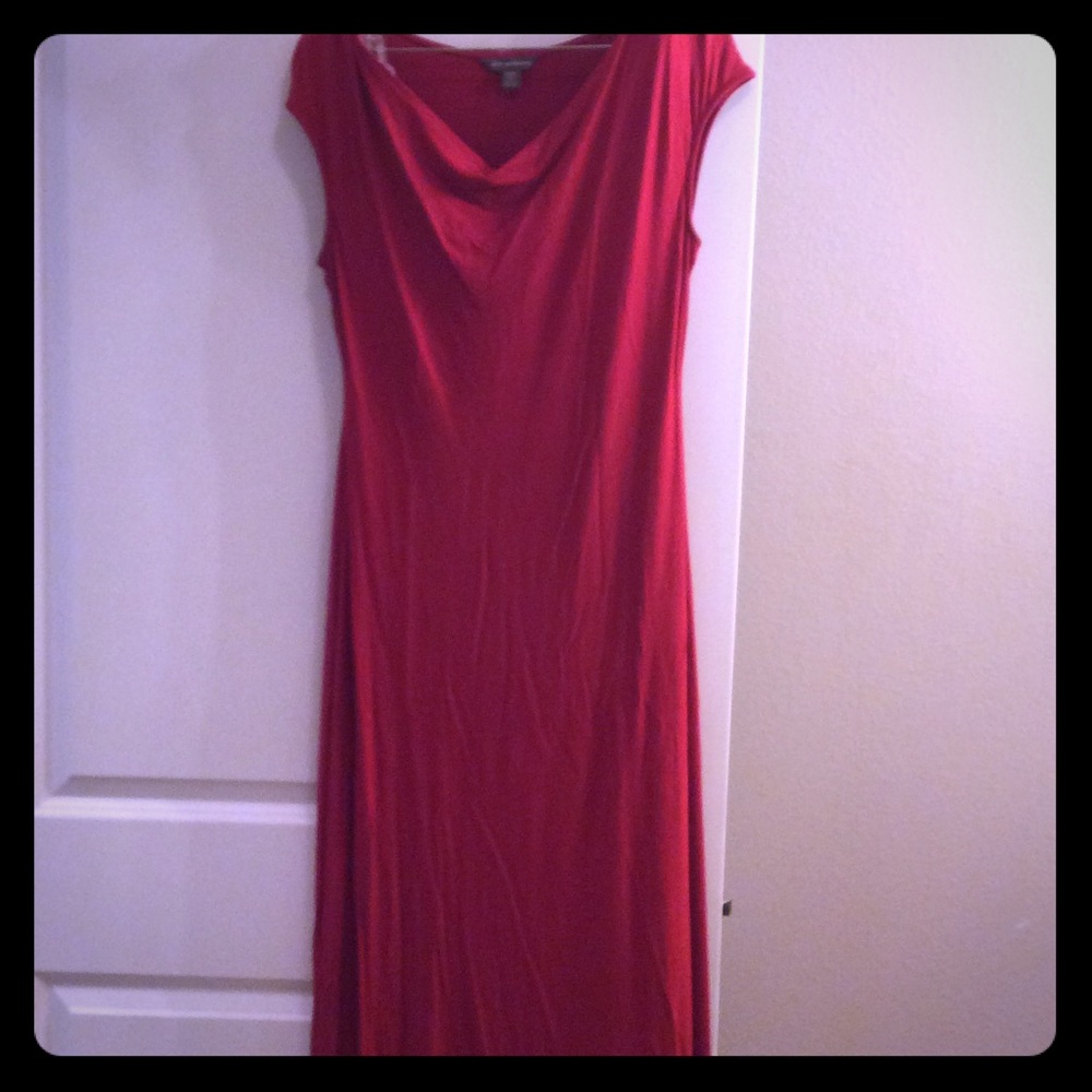 Tommy Bahama Deep Red Maxi Dress