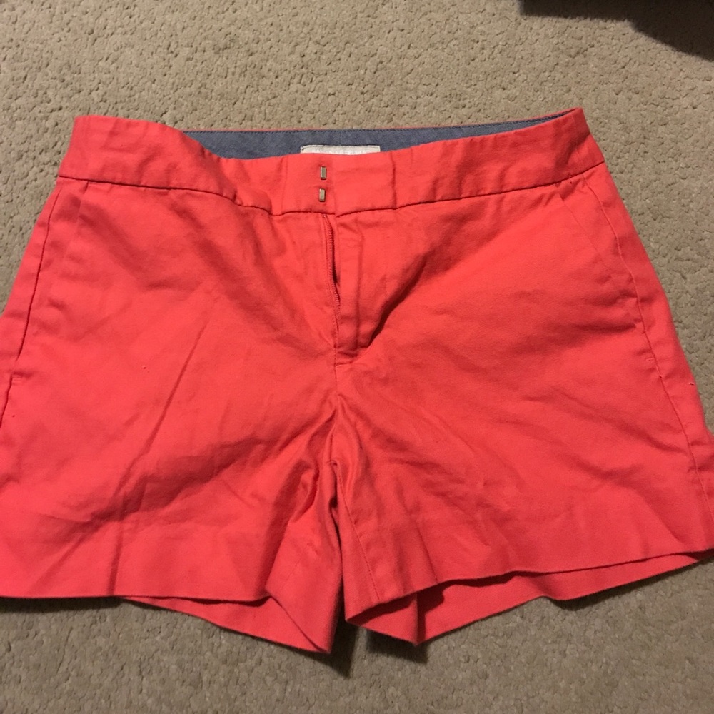 Banana republic Hampton fit size 2 orange shorts
