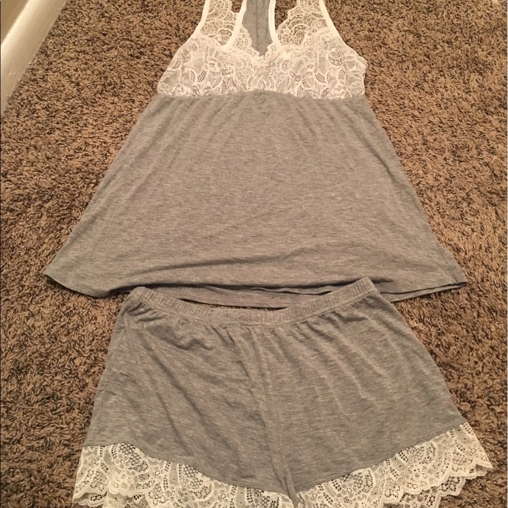 Grey pajama set