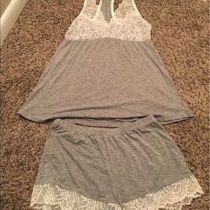 Grey pajama set