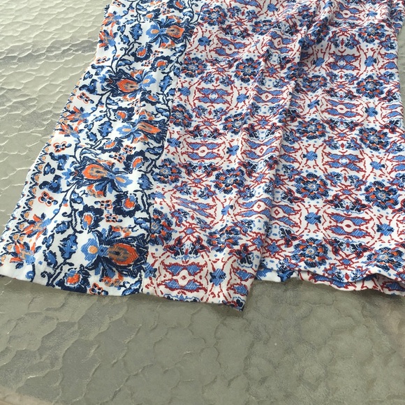 Drawstring floral pattern  pants - Picture 2 of 5