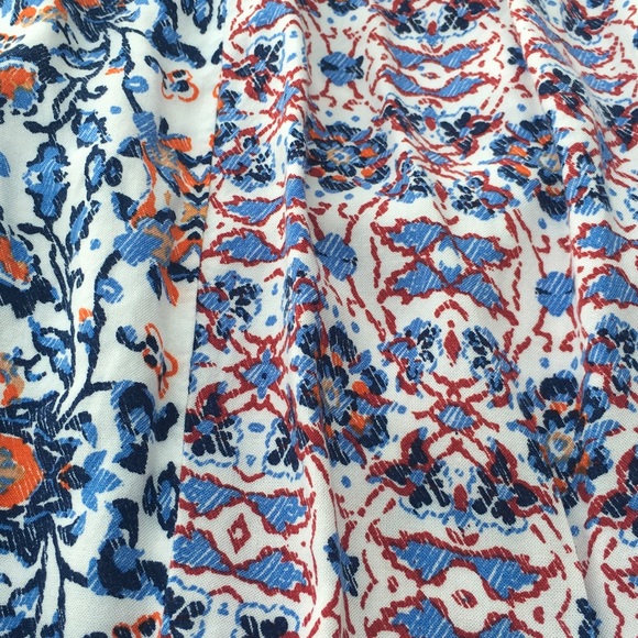 Drawstring floral pattern  pants - Picture 3 of 5