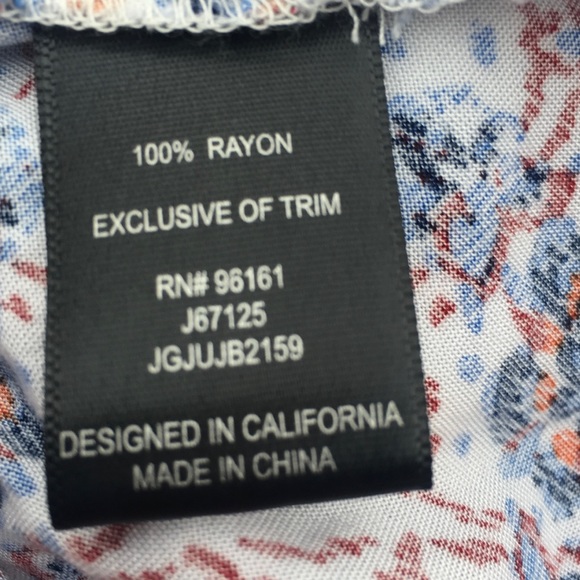 Drawstring floral pattern  pants - Picture 4 of 5