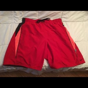 Men's Nike elastic waist swim trunks. XL perhaps