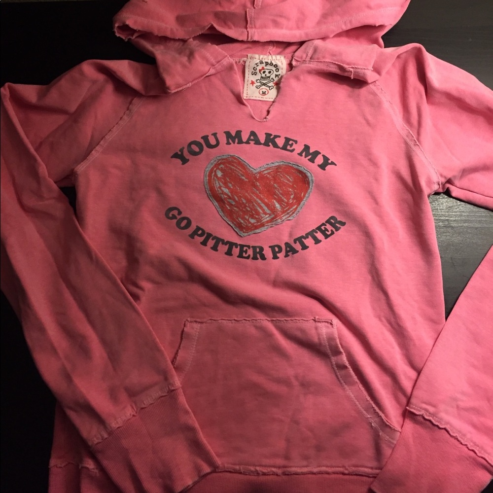 Scrapbook Pink hoodie