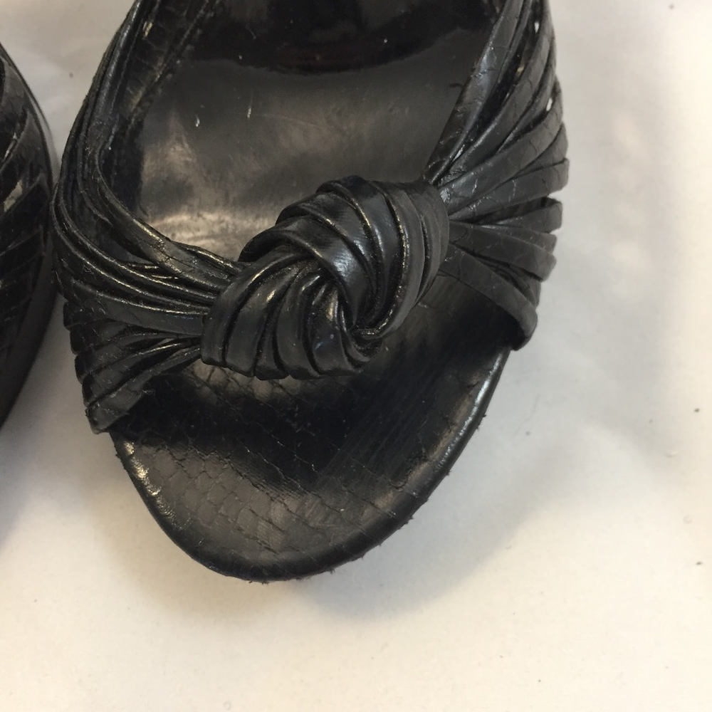 4/$20 Chinese Laundry Black Platform Heels Sz 6.5M - Picture 2 of 7