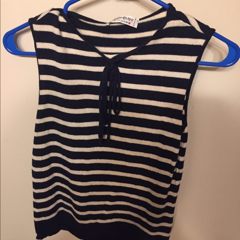 Vintage YSL Rive Gauche Merino Wool shirt