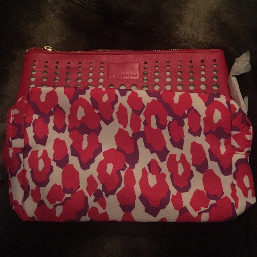 Makeup Bag Set ( Clarins and Este Lauder)