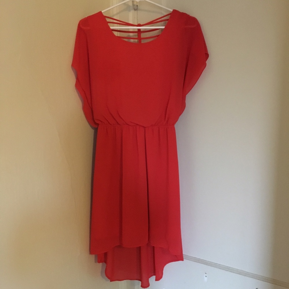Orange Dress - medium