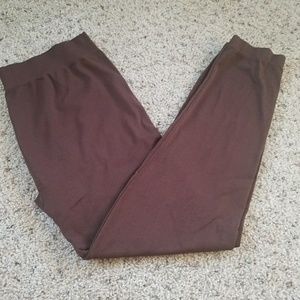 Faded Glory brown leggings