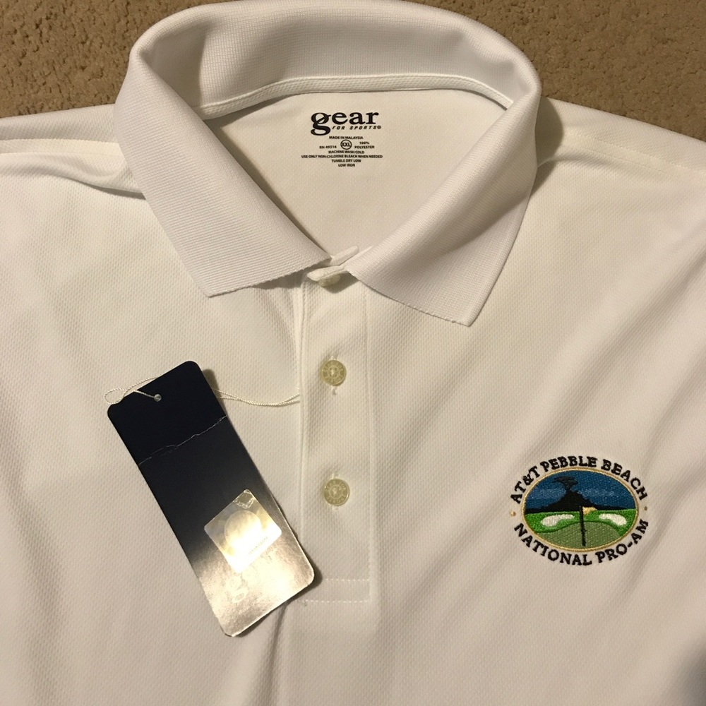 AT&T Pebble Beach national Pro-Am men's XXL polo