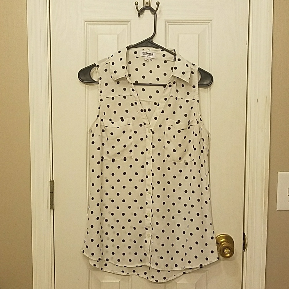 Button Down Two Pocket Blouse