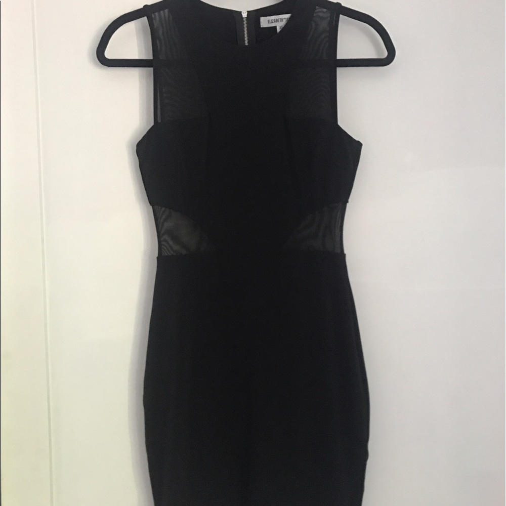 Elizabeth and James black dress