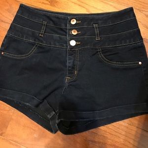 high waisted shorts