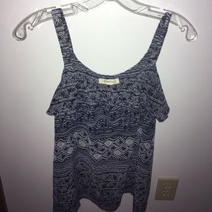 Tribal print Forever 21 top.