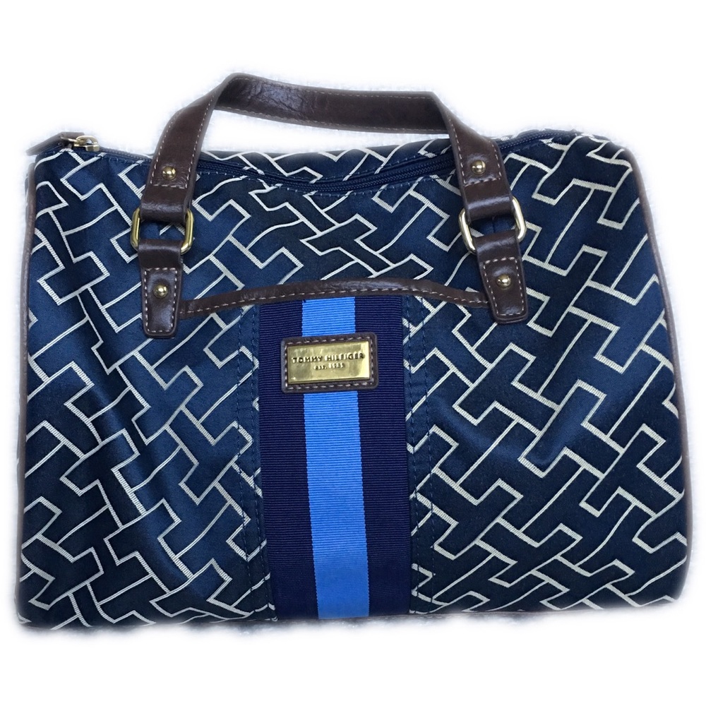 Tommy Hilfiger Signature TH Print Handbag 