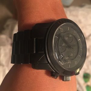 Black Unisex Runway MK watch