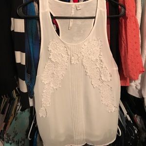 LAUREN CONRAD. White tank