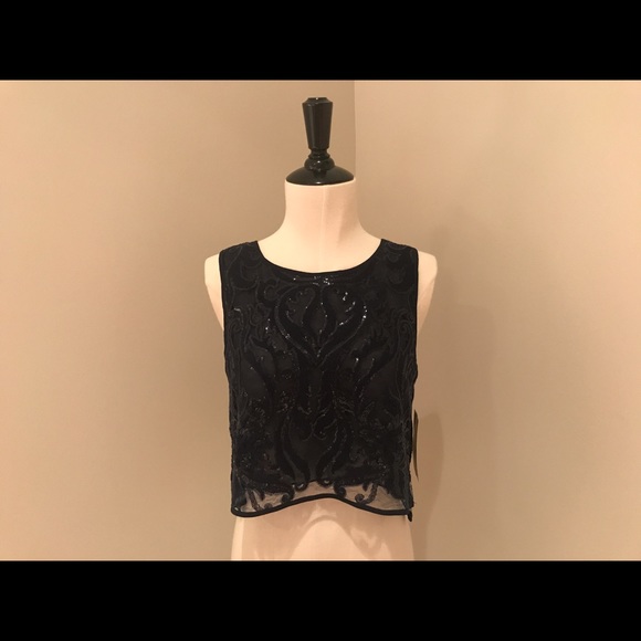 Zara navy blue tank top - Picture 2 of 3